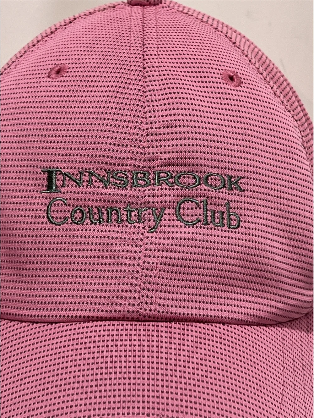Innsbrook Country Club Resort Championship Golf Course Pink Baseball Cap